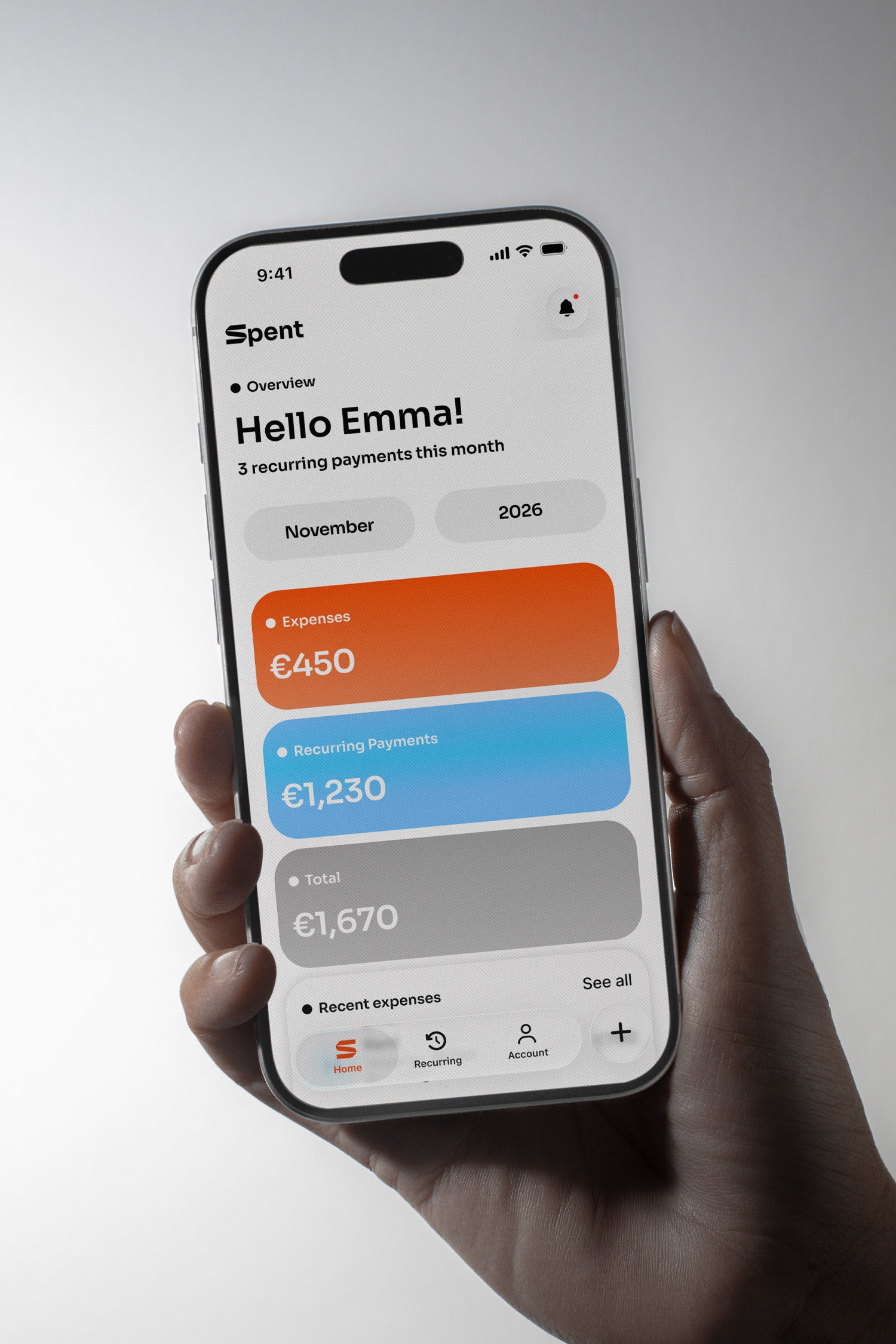 Visual identity by Ivan Inozemtsev for SPENT.