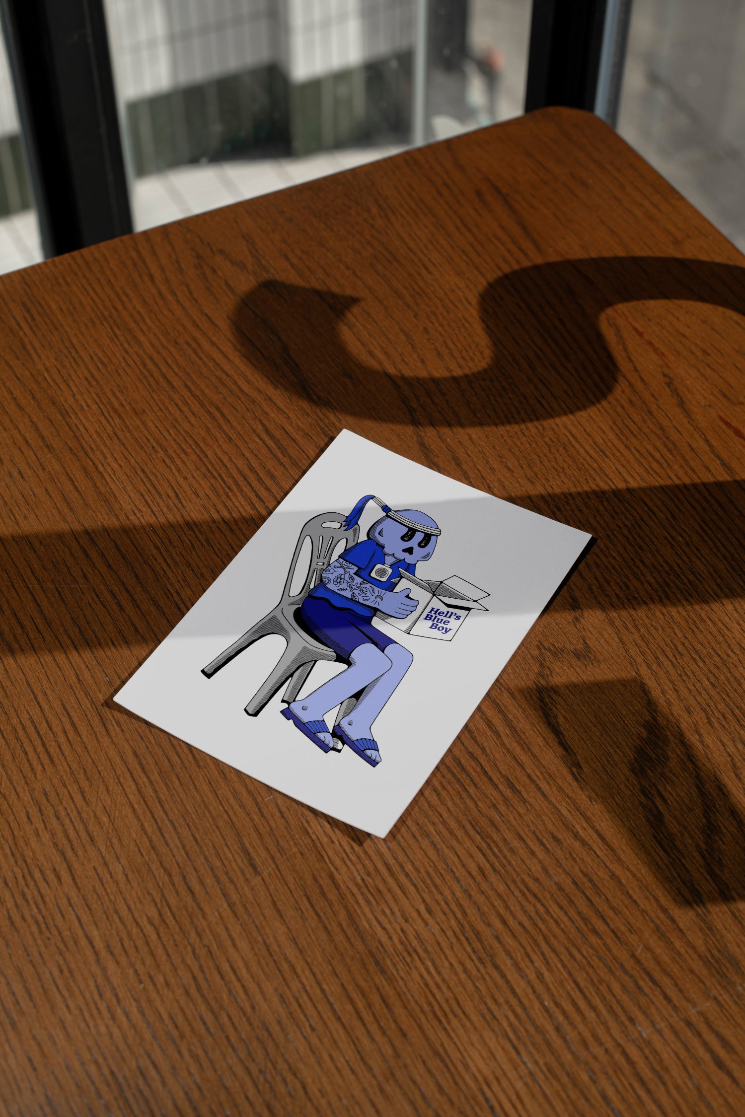 Hell’s Blue Boy Flyer Mockup