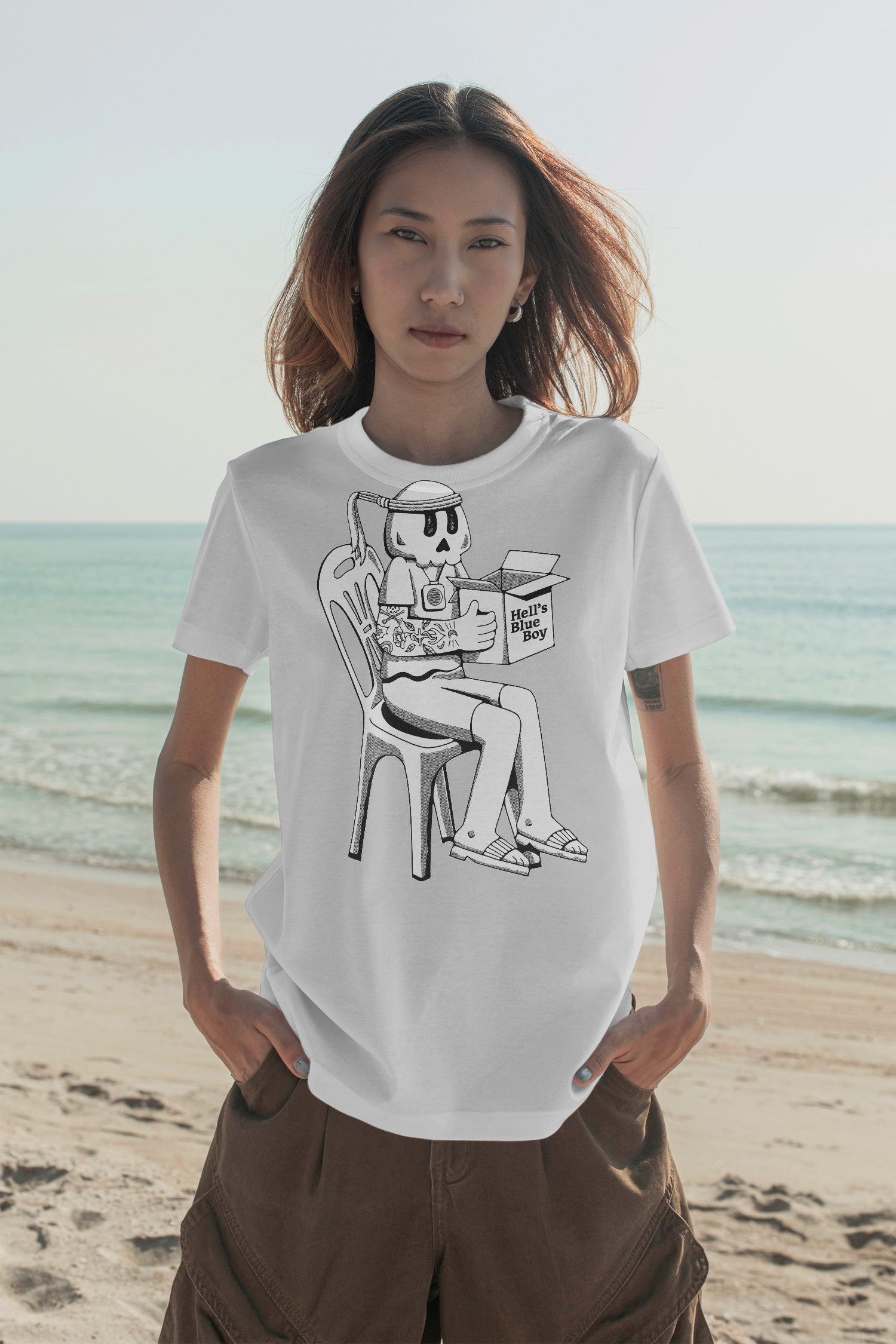 Hell’s Blue Boy T-SShirt Mockup