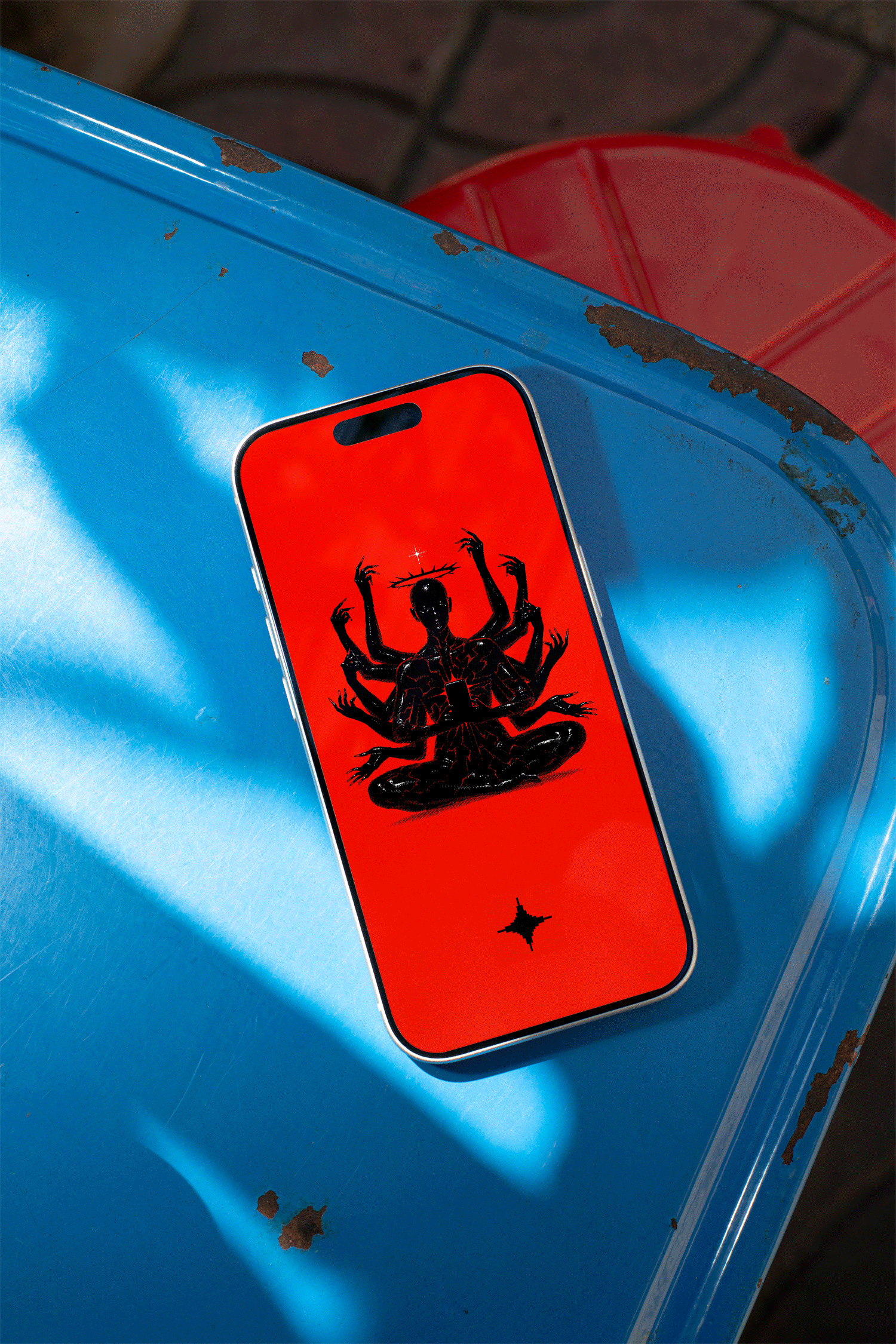 “Mantra,” a pixel-art animation by Sathar.